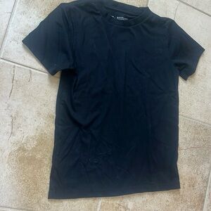 Size 6 Boys’ Black Short Sleeve T-shirt